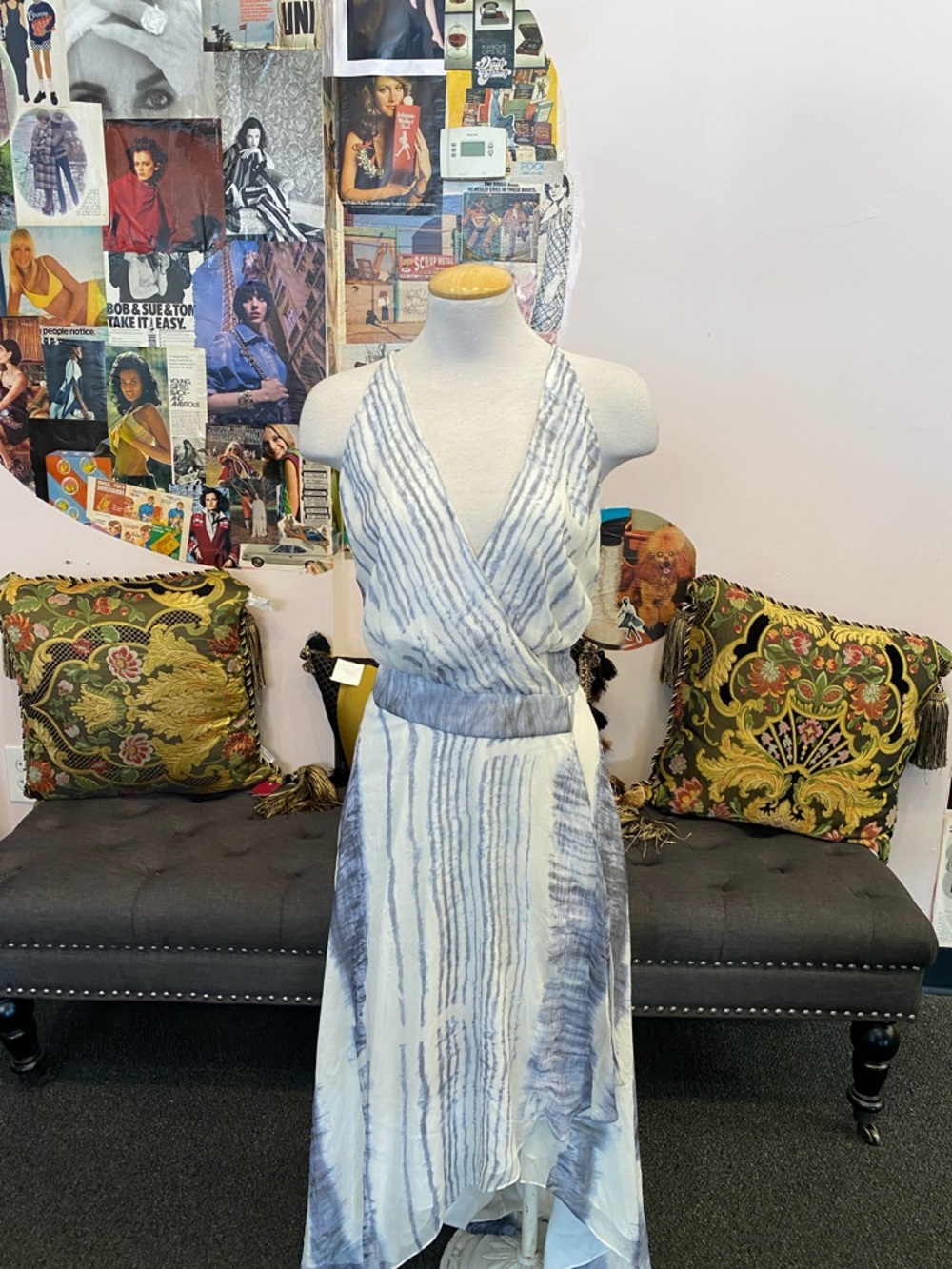 Haute Hippie Tie-Dye dress